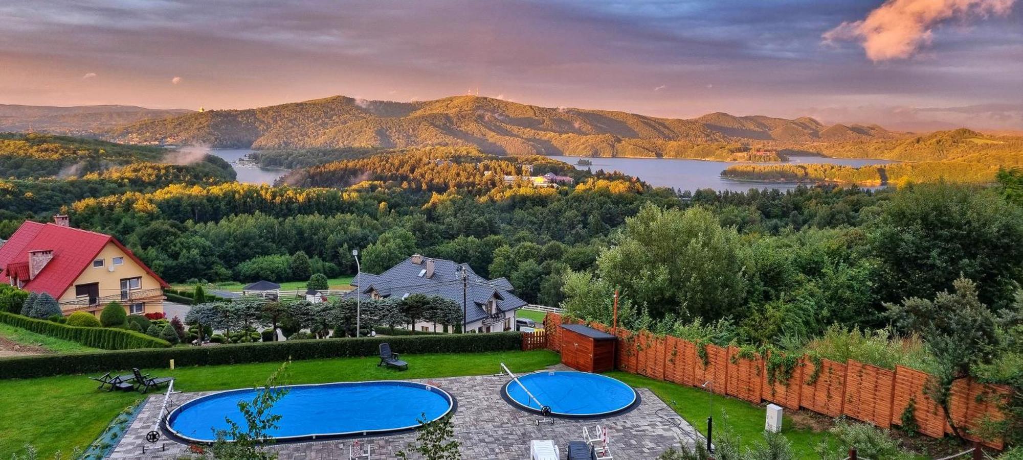 Na Gorce - Domki Z Widokiem Na Jezioro I Gory 534-556-639 Polańczyk Exterior foto